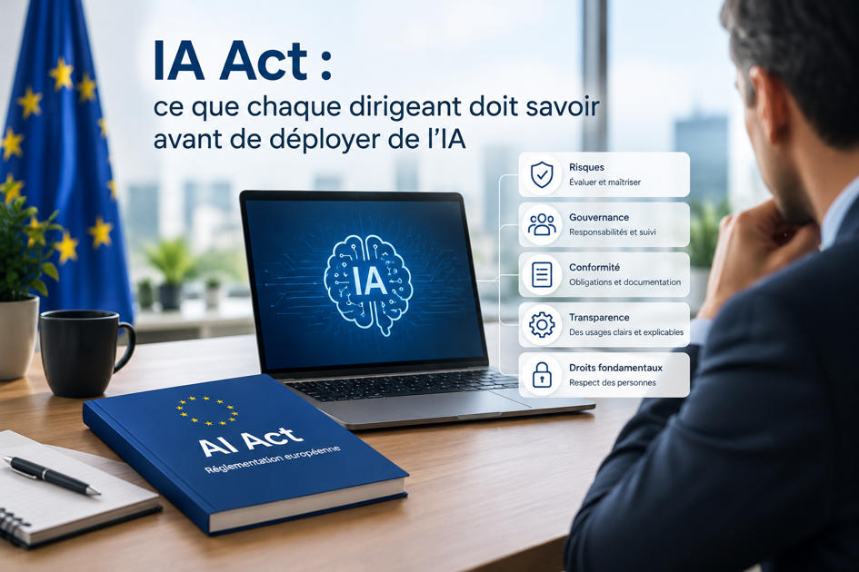 IA Act : ce que chaque dirigeant doit savoir avant de déployer de l’IA